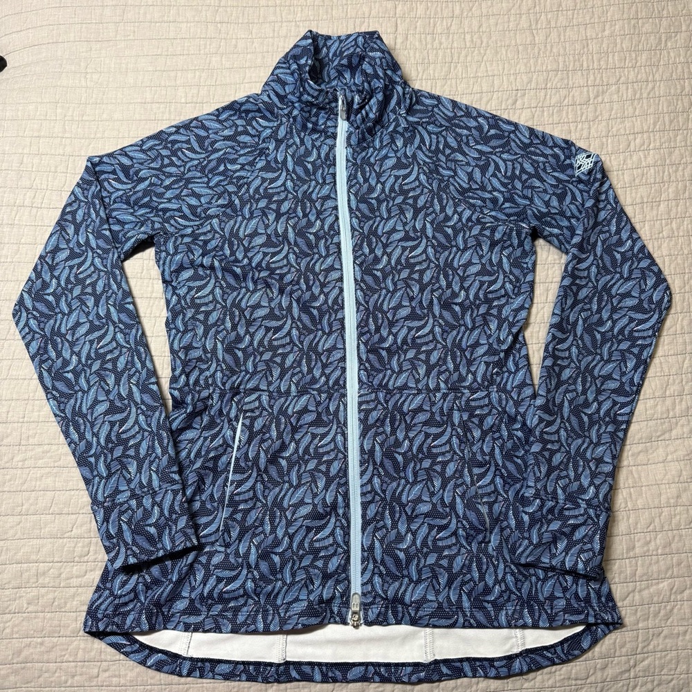 Peter Millar Full Zip Jacket Zip Pockets Upf 50+ … - image 1